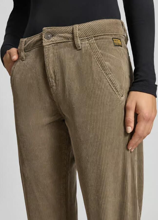 G-Star Raw Boyfriend fit corduroy broek model 'Kate' - Foto 2
