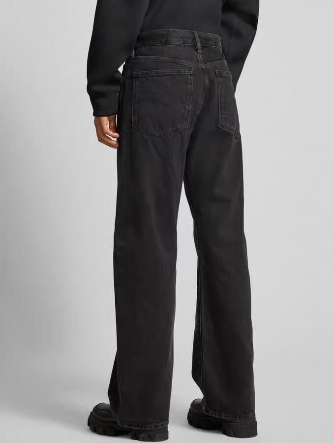 G-Star Raw Straight Jeans D25372-D772 BOWEY 3D-G756 WORN IN BLACK OBSIDIAN - Foto 10