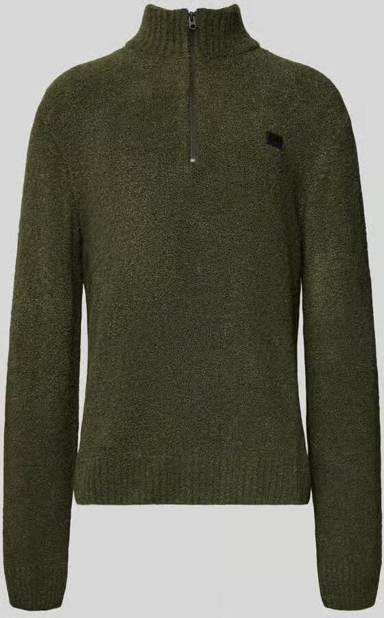 G-Star Raw Gebreide pullover met labeldetail