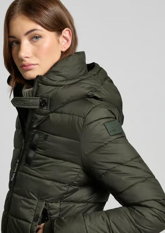 G-Star RAW Whistler Slim Hedley Jack Met Capuchon Grijs Dames