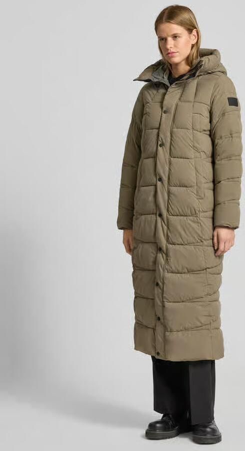 G-Star Raw Gewatteerde lange jas met knoopsluiting en steekzakken model 'Whistler' - Foto 7