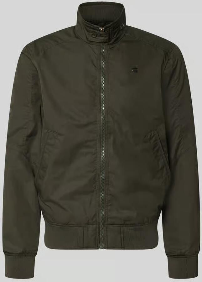 G-Star Raw Jas met opstaande kraag en ritssluiting