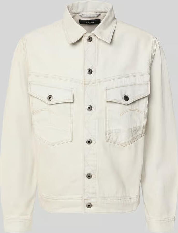 G-Star Raw jeansjack met borstzakken model 'Dakota' - Foto 3