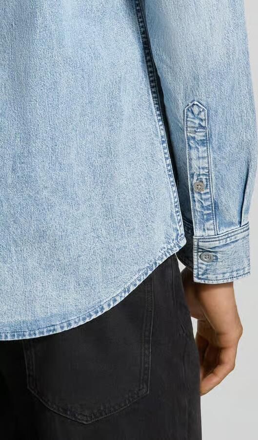 G-Star Raw Jeansoverhemd met kentkraag - Foto 2