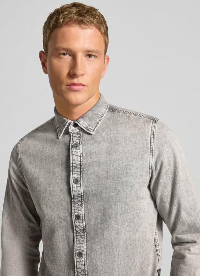 G-Star Raw Jeansoverhemd met knoopsluiting - Foto 2