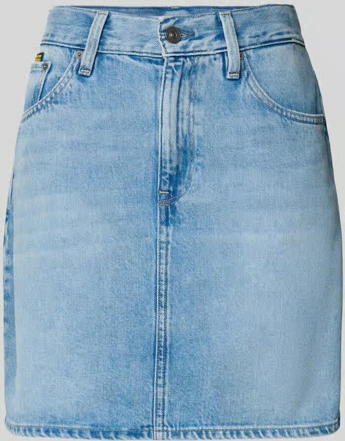 G-Star RAW Viktoria Korte Rok Clean Edge Lichtblauw Dames - Foto 3