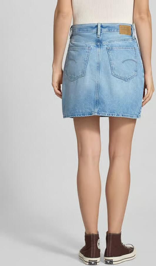 G-Star RAW Viktoria Korte Rok Clean Edge Lichtblauw Dames - Foto 2