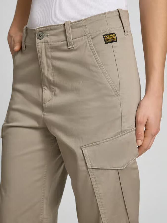 G-STAR straight regular waist cargobroek beige - Foto 8