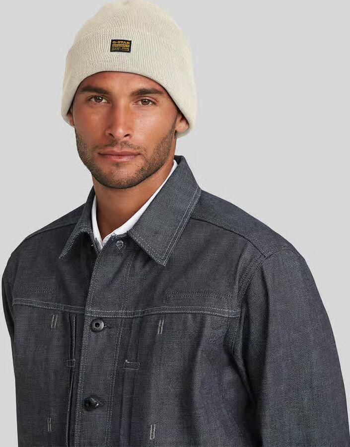 G-Star Raw Muts van mix van viscose en katoen model 'Originals Fisher ' - Foto 4