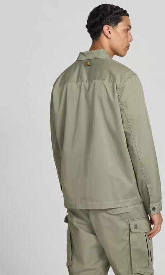 G-Star Raw Overhemdjack met kentkraag en borstzakken - Foto 9