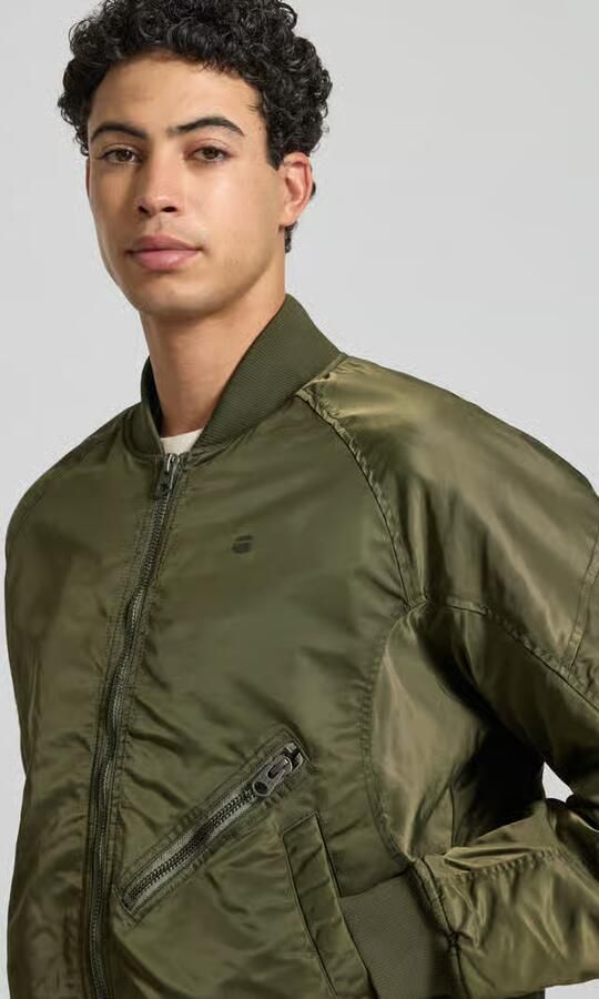 G-Star Raw Regular fit bomberjack met opstaande kraag - Foto 2