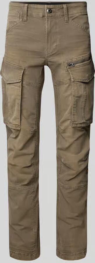 G-Star Raw Regular fit broek met cargozakken model 'Rovic zip 3d' - Foto 8