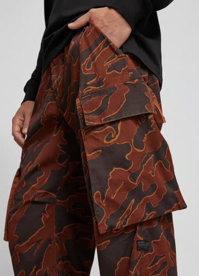 G-Star Raw Regular fit cargobroek met labelpatch model 'Utility'