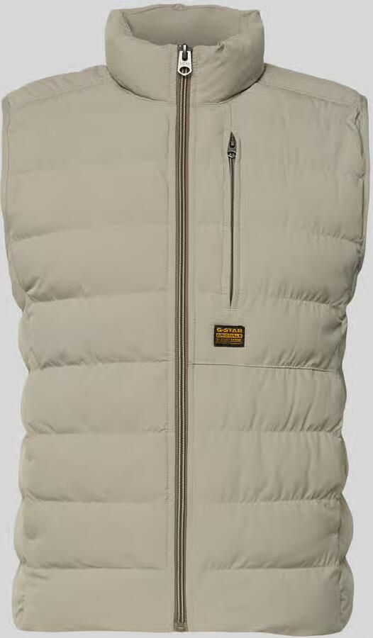 G-Star Raw Regular fit gilet in doorgestikte look model 'Foundation'