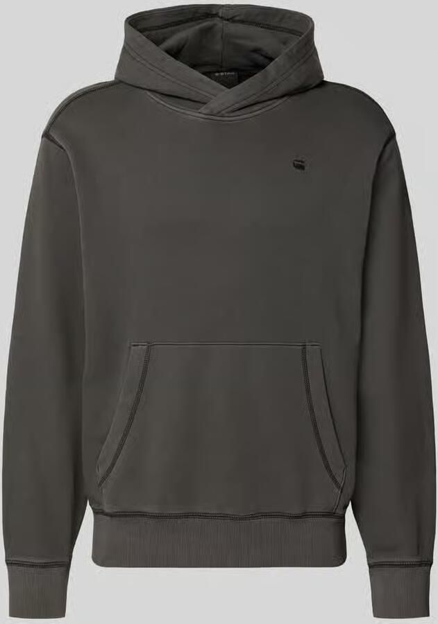 G-Star Raw Regular fit hoodie van puur katoen