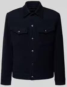 G-Star RAW Wool Trucker Jack Donkerblauw Heren - Foto 7
