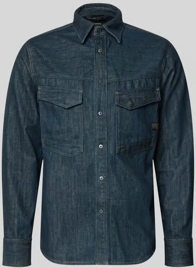 G-Star Raw Regular fit Jeanshemd met borstzakken Model 'Dakota' - Foto 3