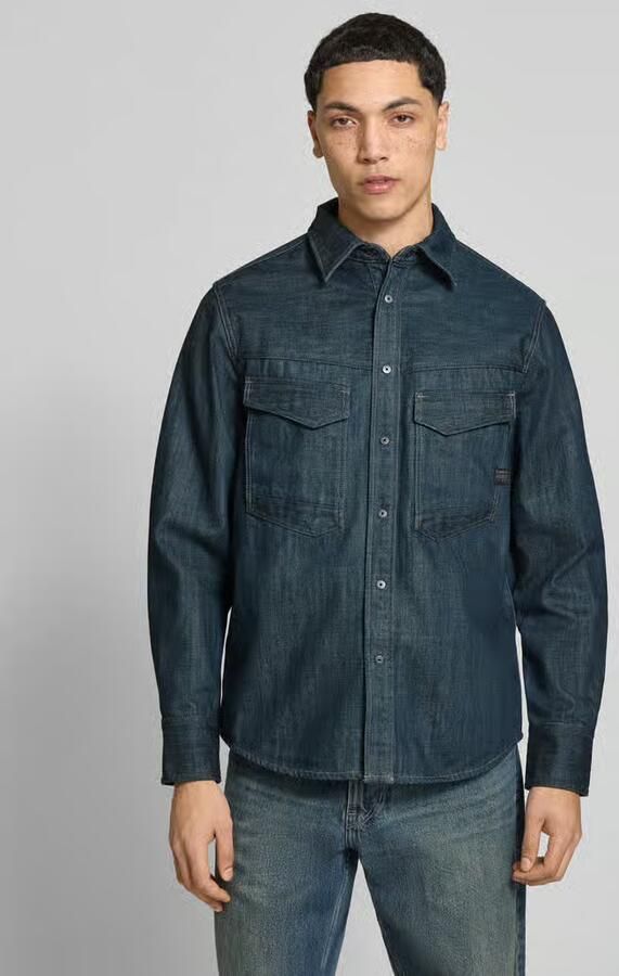 G-Star Raw Regular fit Jeanshemd met borstzakken Model 'Dakota' - Foto 8