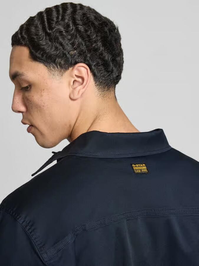 G-Star Raw Regular fit overhemdjack met borstzakken - Foto 2