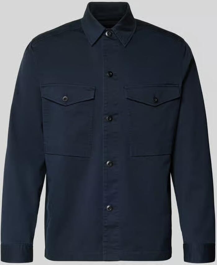 G-Star Raw Regular fit overhemdjack met borstzakken