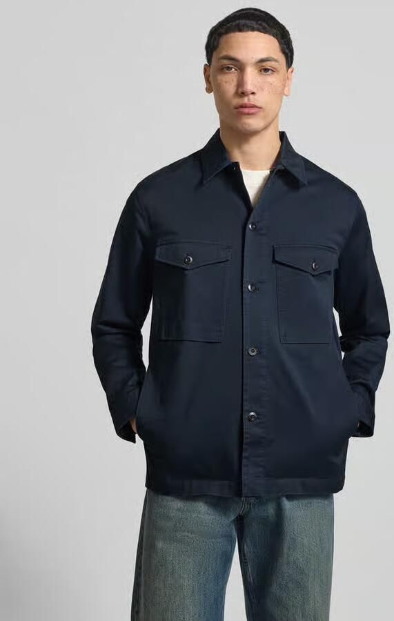 G-Star Raw Regular fit overhemdjack met borstzakken - Foto 5