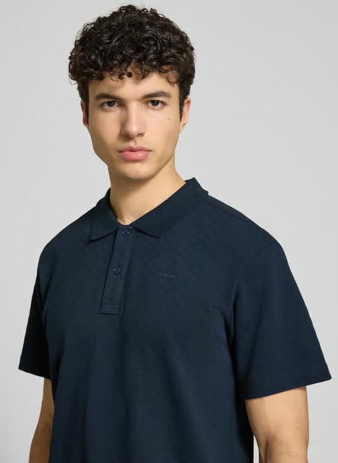 G-Star RAW Core Regular Jacquard Polo Donkerblauw Heren - Foto 3