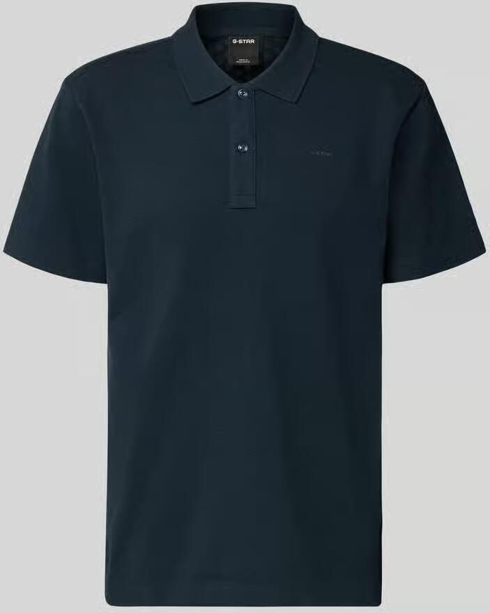 G-Star RAW Core Regular Jacquard Polo Donkerblauw Heren - Foto 4