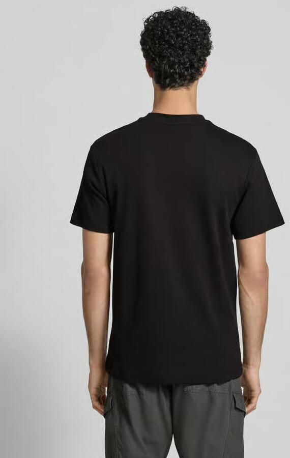 G-STAR RAW Heren Polo's & T-shirts Small Logo R T Zwart - Foto 7