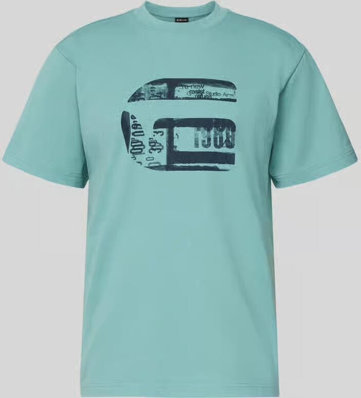 G-Star Raw Regular fit T-shirt met logoprint model 'icon'
