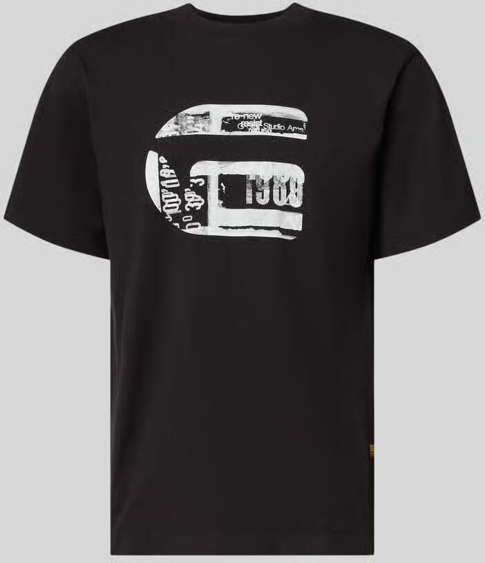 G-Star Raw Regular fit T-shirt met logoprint model 'icon'