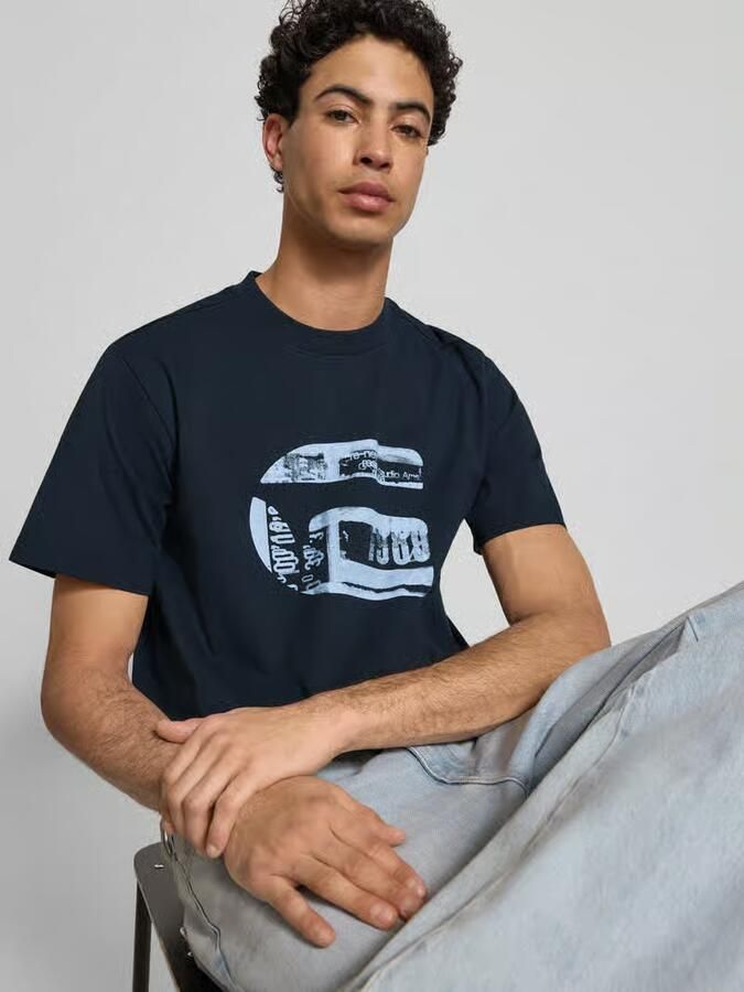 G-Star Raw Regular fit T-shirt met logoprint model 'icon' - Foto 2