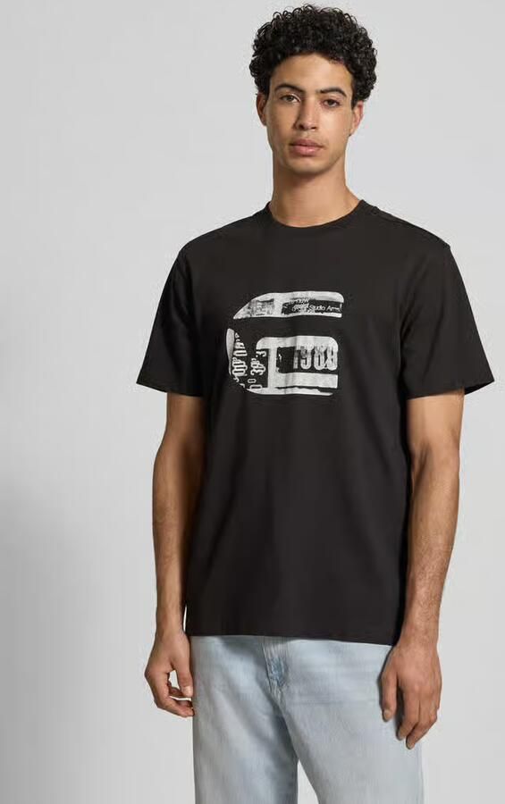 G-Star Raw Regular fit T-shirt met logoprint Model 'icon' - Foto 7
