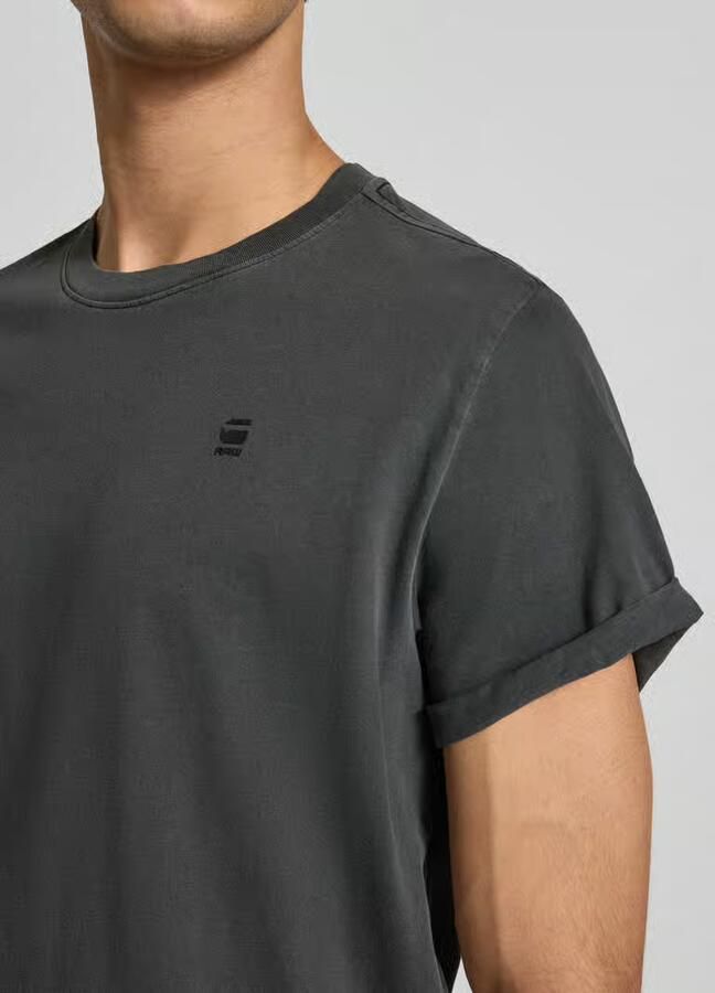 G-Star RAW Shirt met korte mouwen Lash Ronde hals logo-applicatie - Foto 14