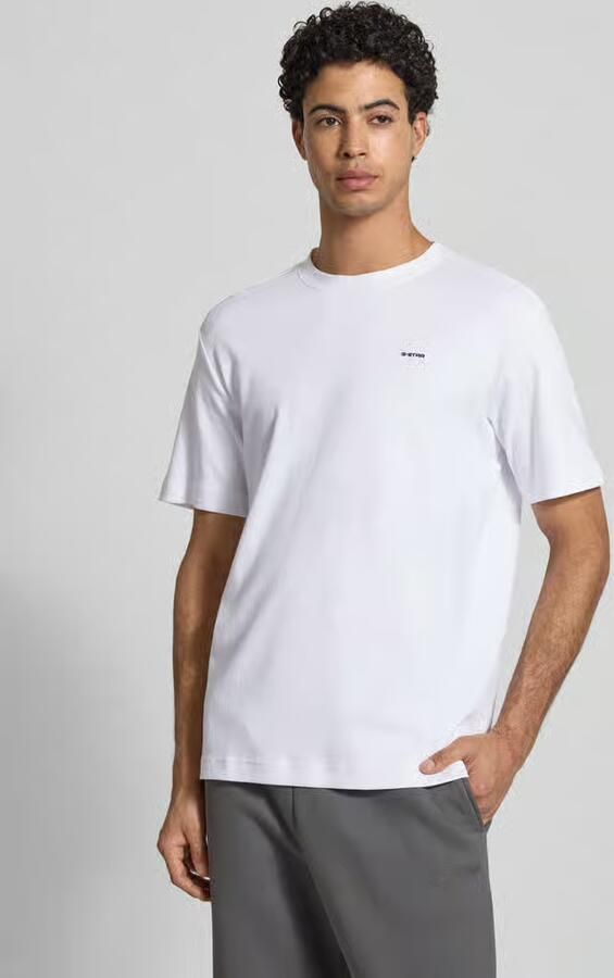 G-Star Raw Regular fit t-shirt met logoprint model 'True' - Foto 15