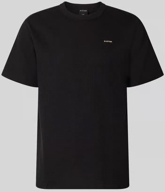 G-Star RAW True Regular Structured T-Shirt Zwart Heren - Foto 5