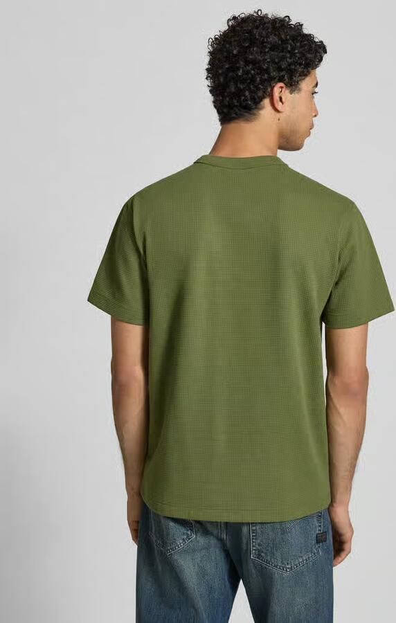 G-STAR RAW Heren Polo's & T-shirts True Regular Structured R T Olijf - Foto 11