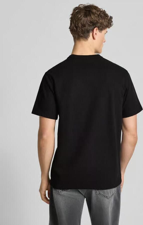 G-Star RAW True Regular Structured T-Shirt Zwart Heren