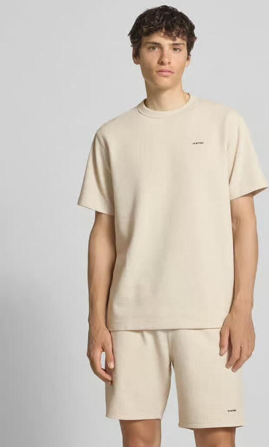G-Star RAW True Regular Structured T-Shirt Wit Heren - Foto 8