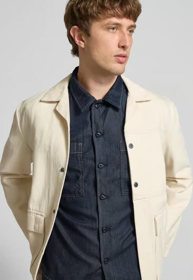 G-Star Raw regular fit vrijetijdsoverhemd van lyocellmix model 'Bowling' - Foto 2