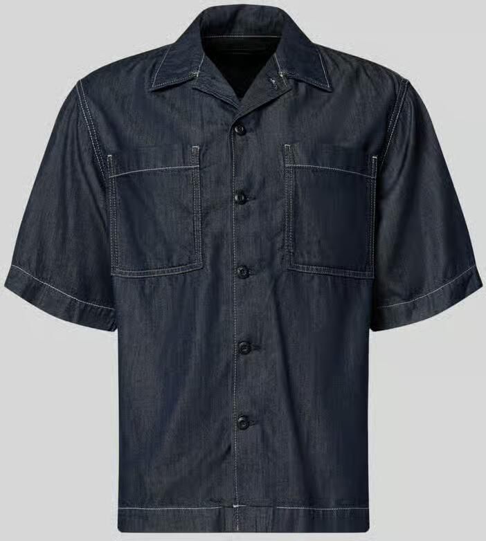 G-Star Raw regular fit vrijetijdsoverhemd van lyocellmix model 'Bowling' - Foto 3