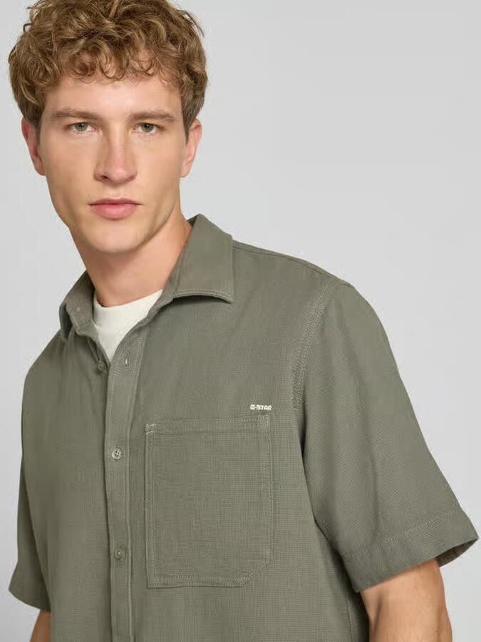 G-Star Raw regular fit vrijetijdsoverhemd van puur katoen - Foto 4