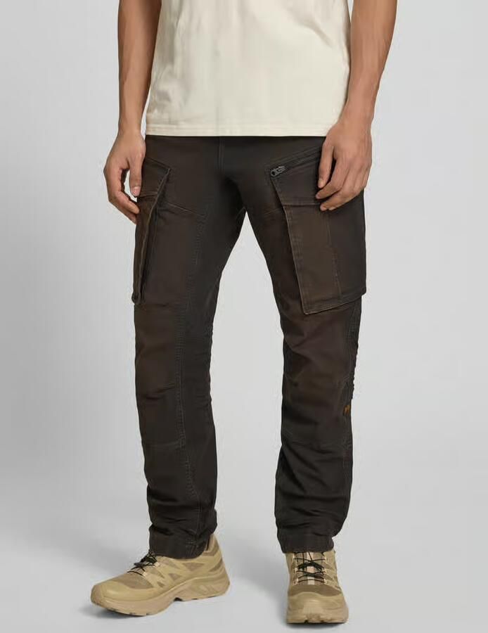 G-Star Raw regular tapered fit broek met cargozakken model 'Rovic' - Foto 5