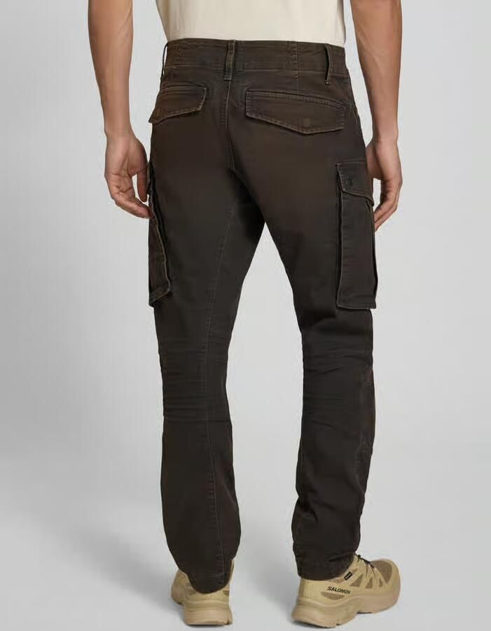 G-Star Raw regular tapered fit broek met cargozakken model 'Rovic' - Foto 4