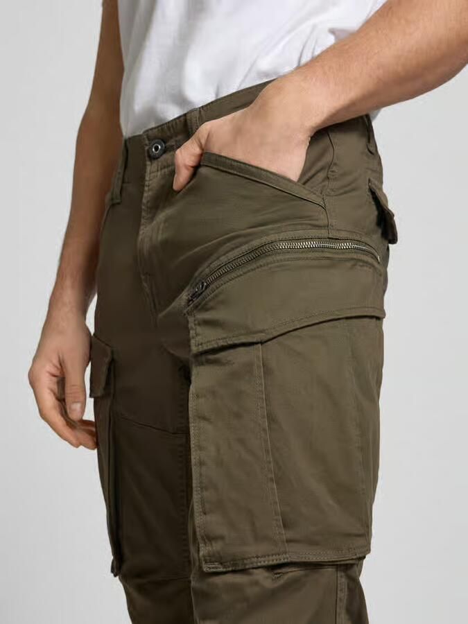 G-Star Raw Straight tapered fit cargobroek met stretch model 'Rovic' - Foto 16