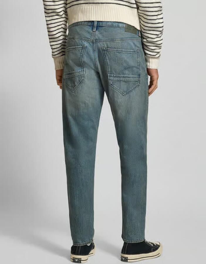 G-Star Raw Regular Tapered fit Jeans in Used-look Model 'Morry FWD' - Foto 6