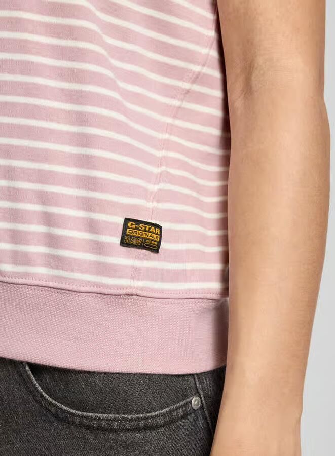 G-Star Raw Relaxed fit T-shirt van katoenmix met labelpatch - Foto 2