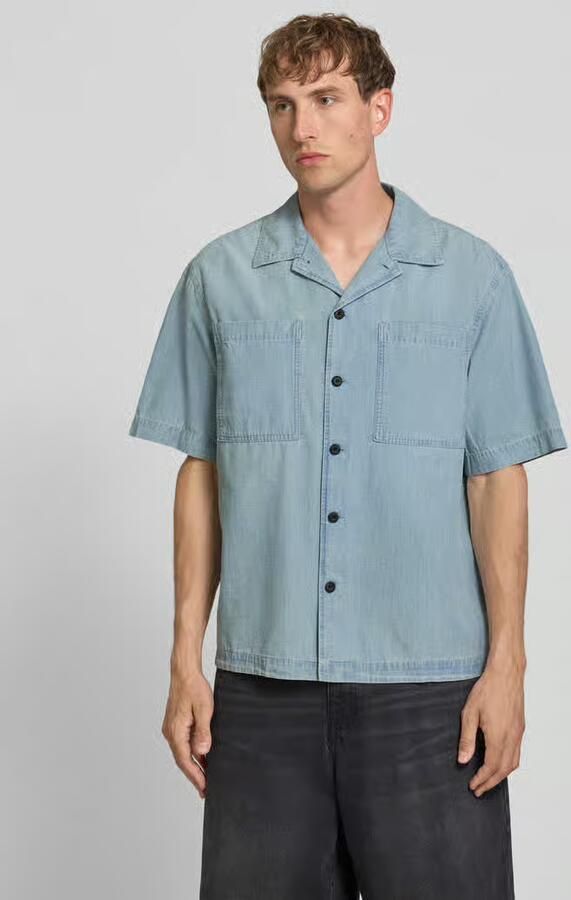 G-Star RAW Lightweight 2-Pock Regular Overhemd Lichtblauw Heren - Foto 8