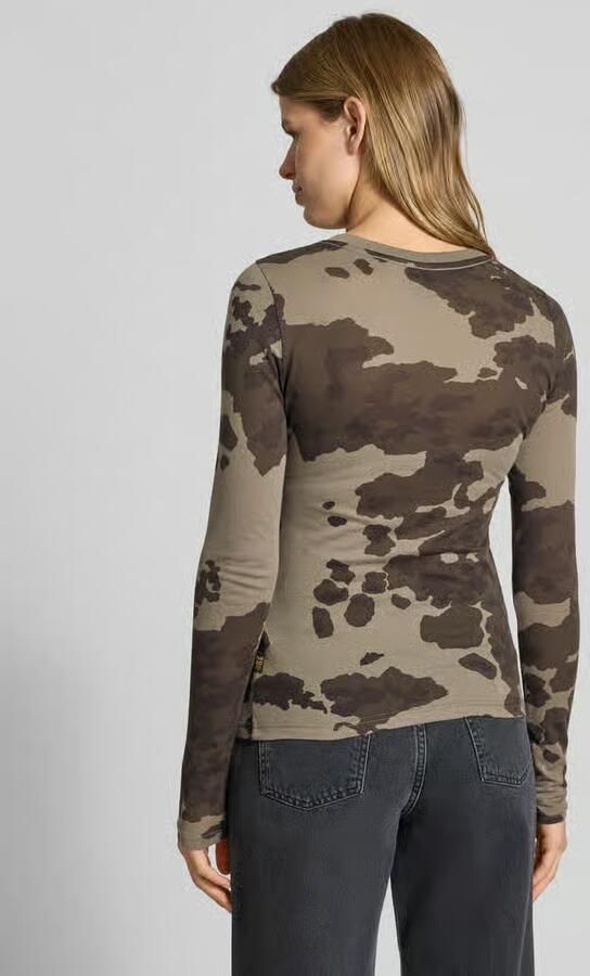 G-Star Raw Shirt met lange mouwen met geribde ronde hals - Foto 7