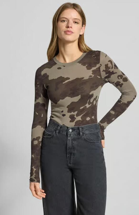 G-Star Raw Shirt met lange mouwen met geribde ronde hals - Foto 10