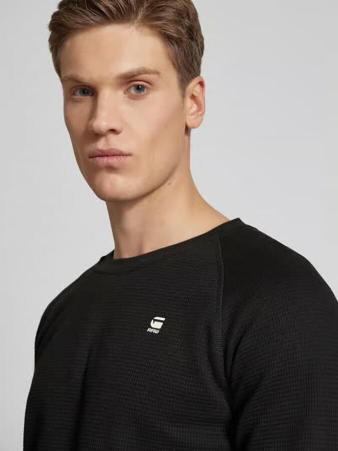 G-Star Raw Shirt met lange mouwen met labeldetail model 'Jirgi' - Foto 2
